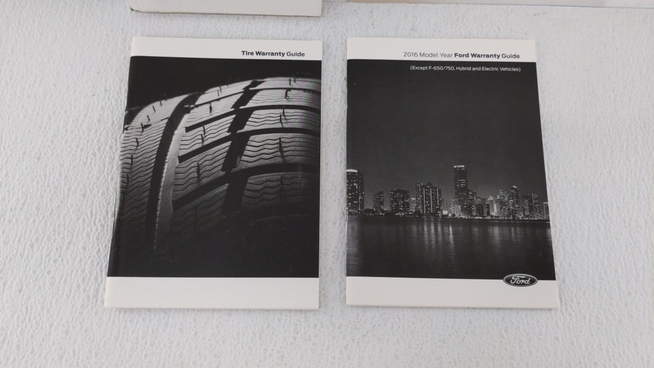 2016 Ford Fusion Owners Manual Book Guide OEM Used Auto Parts - Oemusedautoparts1.com