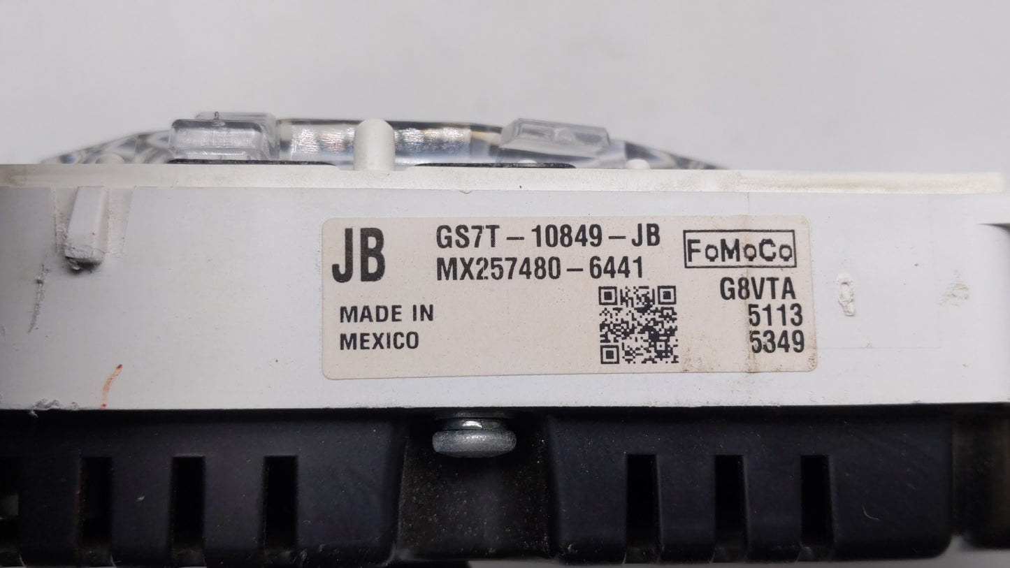 2016 Ford Fusion Instrument Cluster Speedometer Gauges P/N:GS7T-10849-JA GS7T-10849-JC, GS7T-10849-JB Fits OEM Used Auto Par