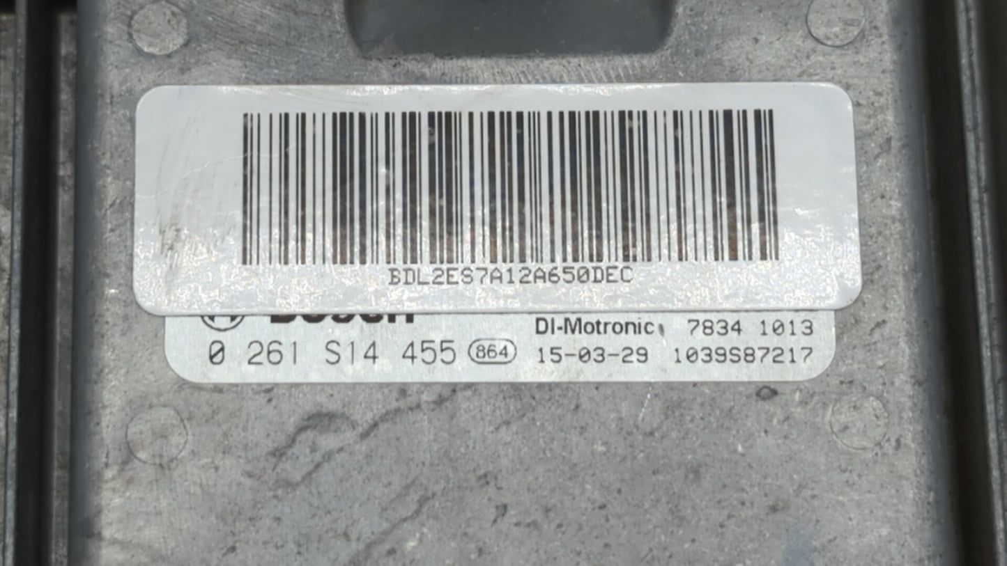 2014-2016 Ford Fusion PCM Engine Control Computer ECU ECM PCU OEM P/N:ES7A-12A650-DFC ES7A-12A650-EK Fits Fits 2014 2015 201