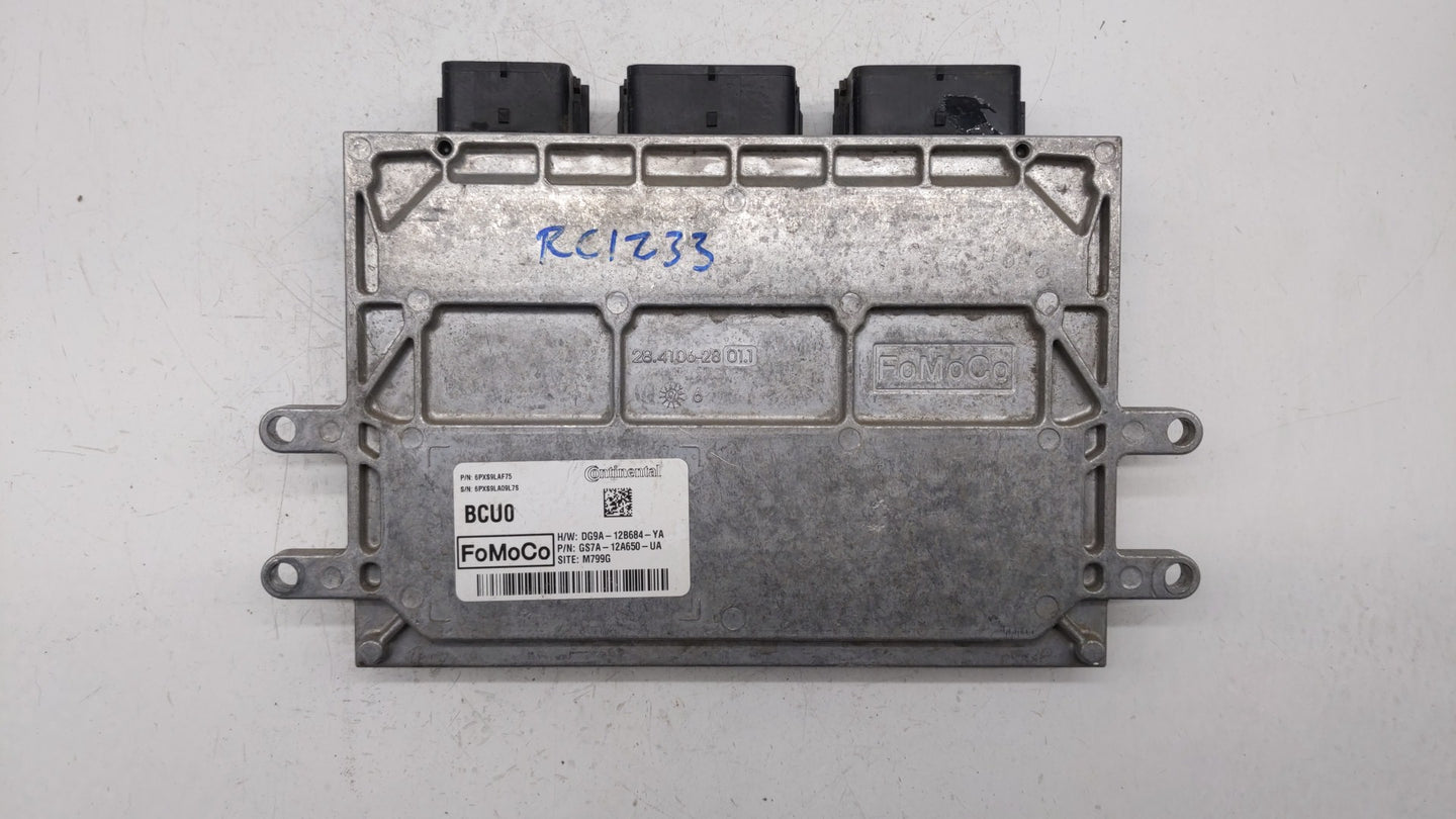 2014-2016 Ford Fusion PCM Engine Control Computer ECU ECM PCU OEM P/N:GS7A-12A650-UA ES7A-12A650-GG Fits Fits 2014 2015 2016
