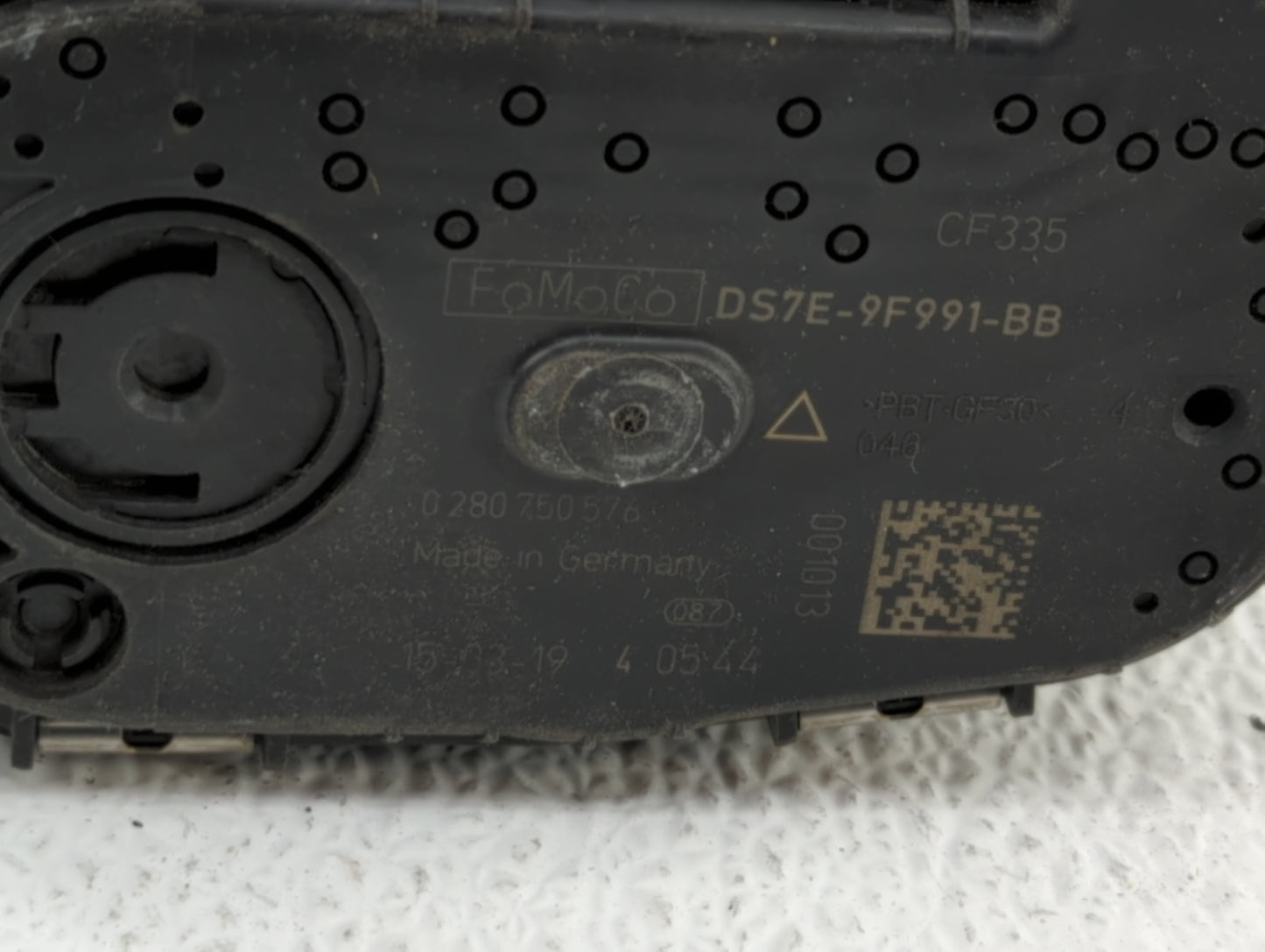 2014-2019 Ford Fusion Throttle Body P/N:DS7E-9F991-BB Fits Fits 2014 2015 2016 2017 2018 2019 OEM Used Auto Parts - Oemuseda