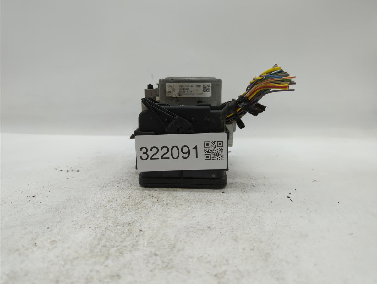 2014-2016 Ford Fusion Anti-Lock Brake ABS Pump Module Actuator OEM P/N:EG9C-2C405-AG EG9C-2C405-AF Fits Fits 2014 2015 2016 