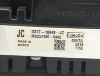 2016 Ford Fusion Instrument Cluster Speedometer Gauges P/N:GS7T-10849-JA GS7T-10849-JC, GS7T-10849-JB Fits OEM Used Auto Par