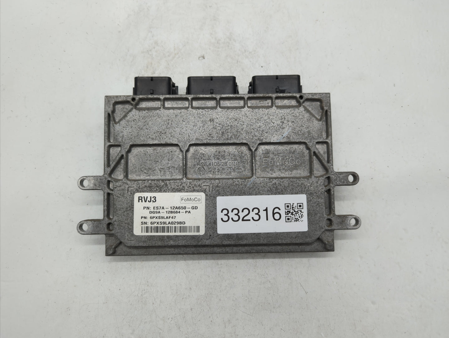 2014-2016 Ford Fusion PCM Engine Control Computer ECU ECM PCU OEM P/N:ES7A-12A650-GD GS7A-12A650-UA Fits Fits 2014 2015 2016