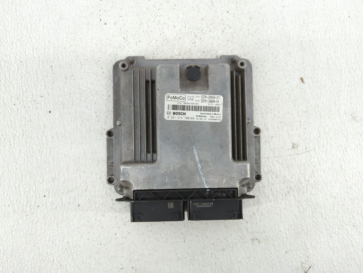 2014-2016 Ford Fusion PCM Engine Control Computer ECU ECM PCU OEM P/N:ES7A-12A650-CK ES7A-12A650-DFC Fits Fits 2014 2015 201