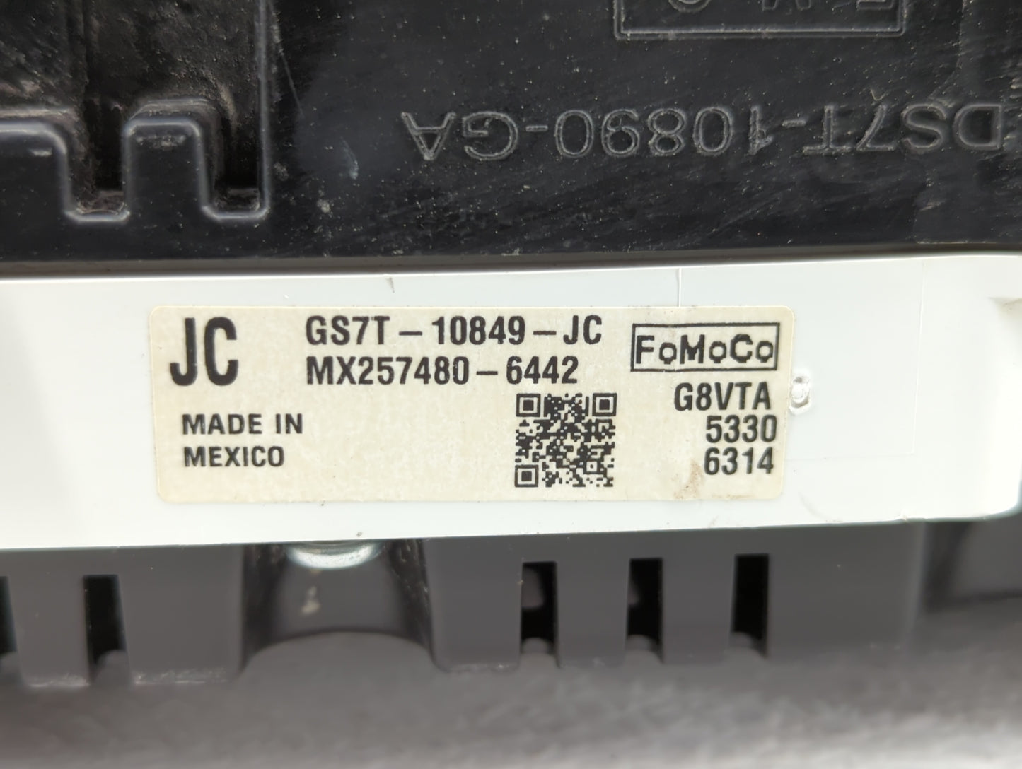 2016 Ford Fusion Instrument Cluster Speedometer Gauges P/N:GS7T-10849-JA GS7T-10849-JC, GS7T-10849-JB Fits OEM Used Auto Par