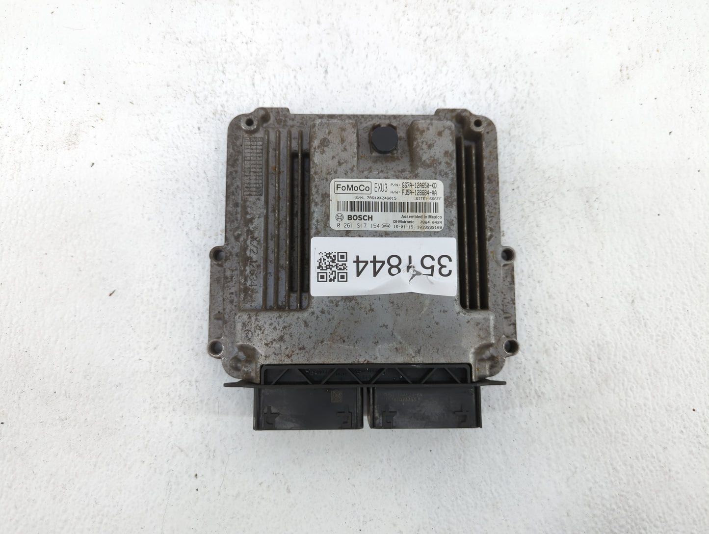 2016 Ford Fusion PCM Engine Control Computer ECU ECM PCU OEM P/N:GS7A-12A650-KC GS7A-12A650-KD, GS7A-12A560-HB Fits OEM Used