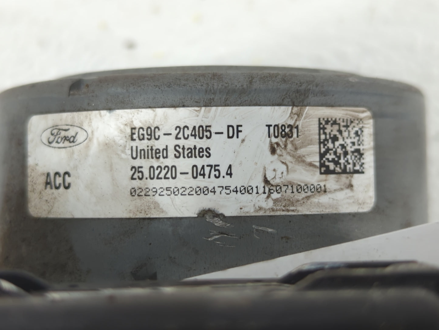 2014-2016 Ford Fusion ABS Pump Control Module Replacement P/N:DG9C-2C219-DF DG9C-2C405-DF, EG9C-2C405-AG Fits Fits 2014 2015