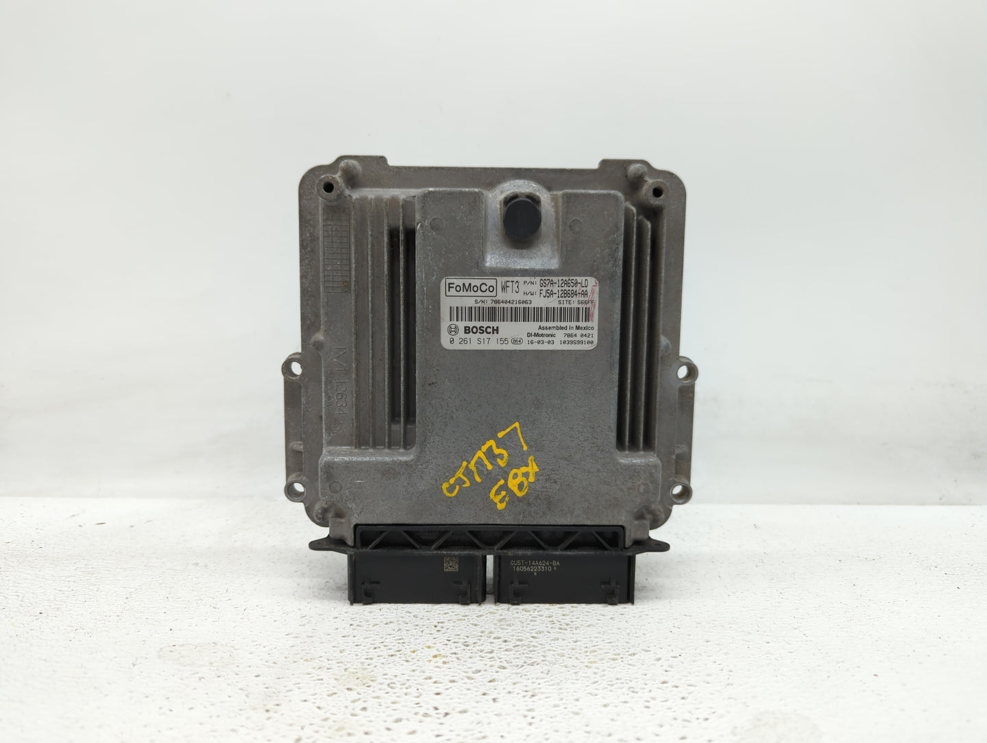 2016 Ford Fusion PCM Engine Control Computer ECU ECM PCU OEM P/N:GS7A-12A650-KC GS7A-12A650-KD, GS7A-12A560-HB Fits OEM Used