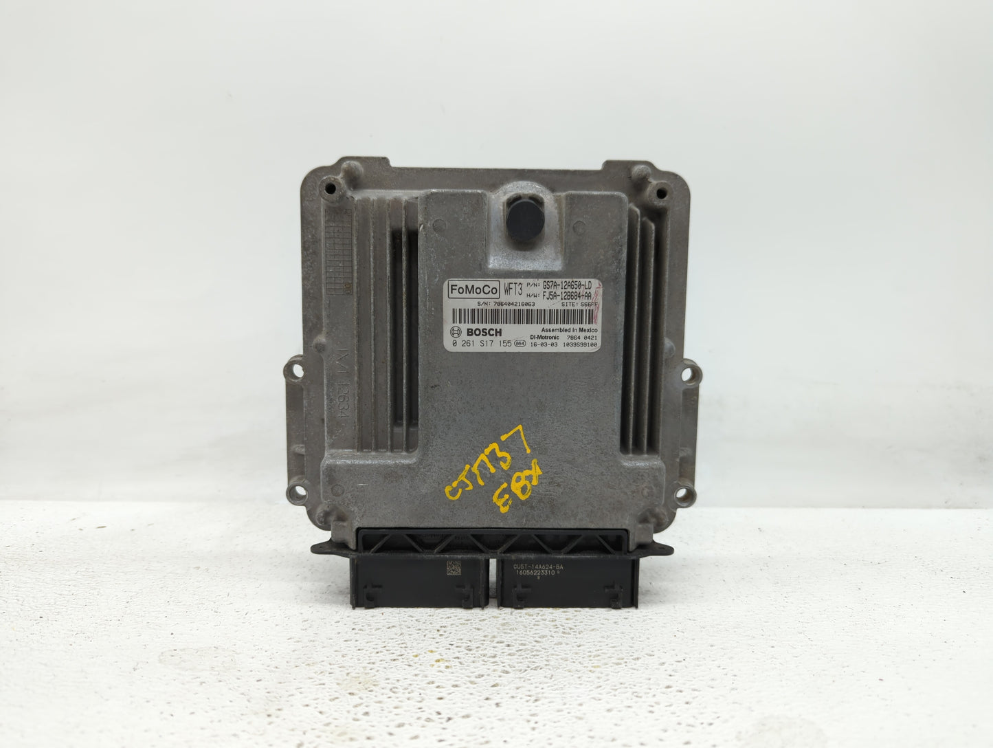 2016 Ford Fusion PCM Engine Control Computer ECU ECM PCU OEM P/N:GS7A-12A650-KC GS7A-12A650-KD, GS7A-12A560-HB Fits OEM Used