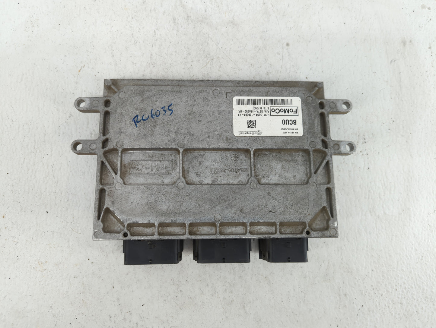 2014-2016 Ford Fusion PCM Engine Control Computer ECU ECM PCU OEM P/N:ES7A-12A650-JF ES7A-12A650-GE Fits Fits 2014 2015 2016