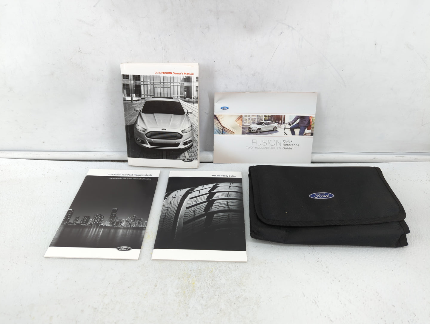 2016 Ford Fusion Owners Manual Book Guide OEM Used Auto Parts - Oemusedautoparts1.com