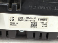 2016 Ford Fusion Instrument Cluster Speedometer Gauges P/N:GS7T-10849-JC 10849, GS7T-10849-EA Fits OEM Used Auto Parts - Oem