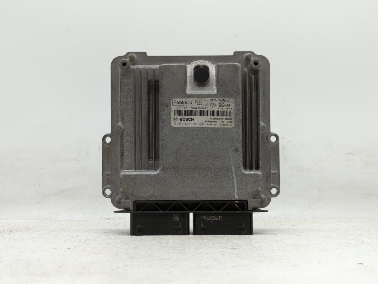 2016 Ford Fusion PCM Engine Control Computer ECU ECM PCU OEM P/N:GS7A-12A560-HC GS7A-12A560-HD, GS7A-12A650-KC Fits OEM Used