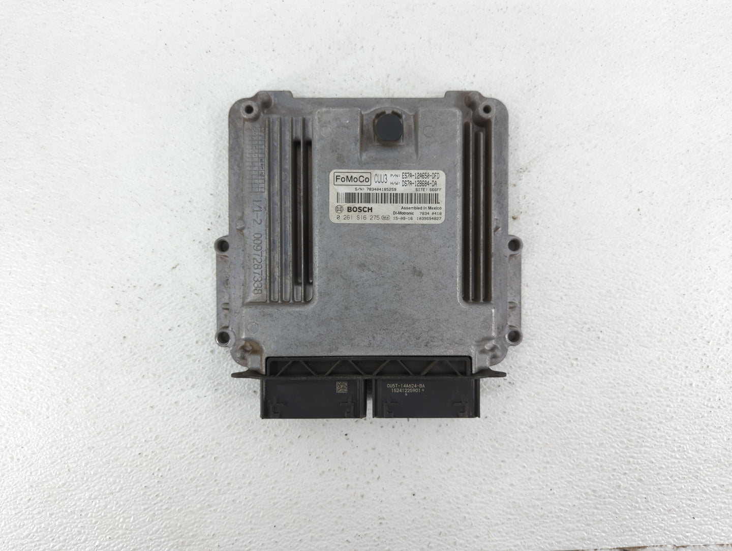 2014-2016 Ford Fusion PCM Engine Control Computer ECU ECM PCU OEM P/N:ES7A-12A650-DFD ES7A-12A650-DAD Fits Fits 2014 2015 20