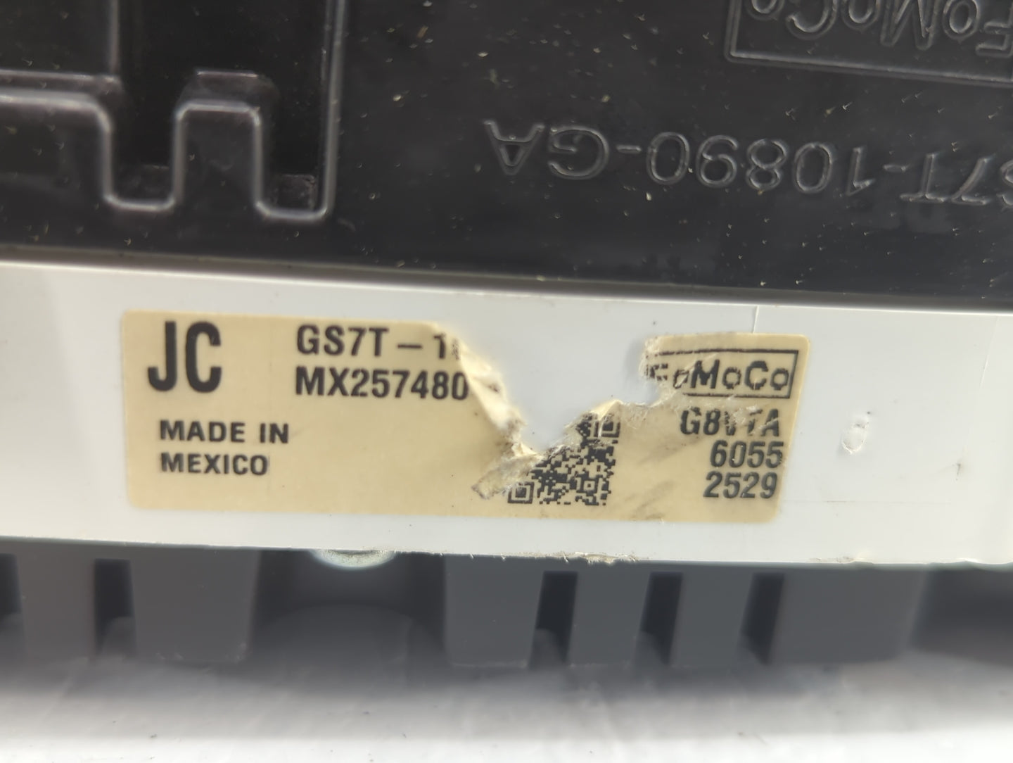 2016 Ford Fusion Instrument Cluster Speedometer Gauges P/N:GS7T-10849-JC Fits OEM Used Auto Parts - Oemusedautoparts1.com