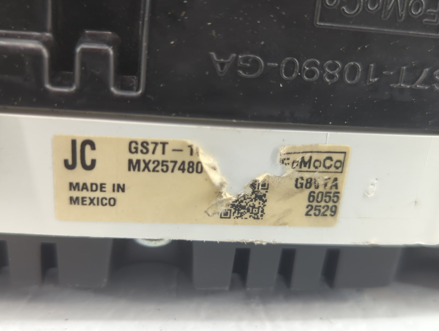 2016 Ford Fusion Instrument Cluster Speedometer Gauges P/N:GS7T-10849-JC Fits OEM Used Auto Parts - Oemusedautoparts1.com