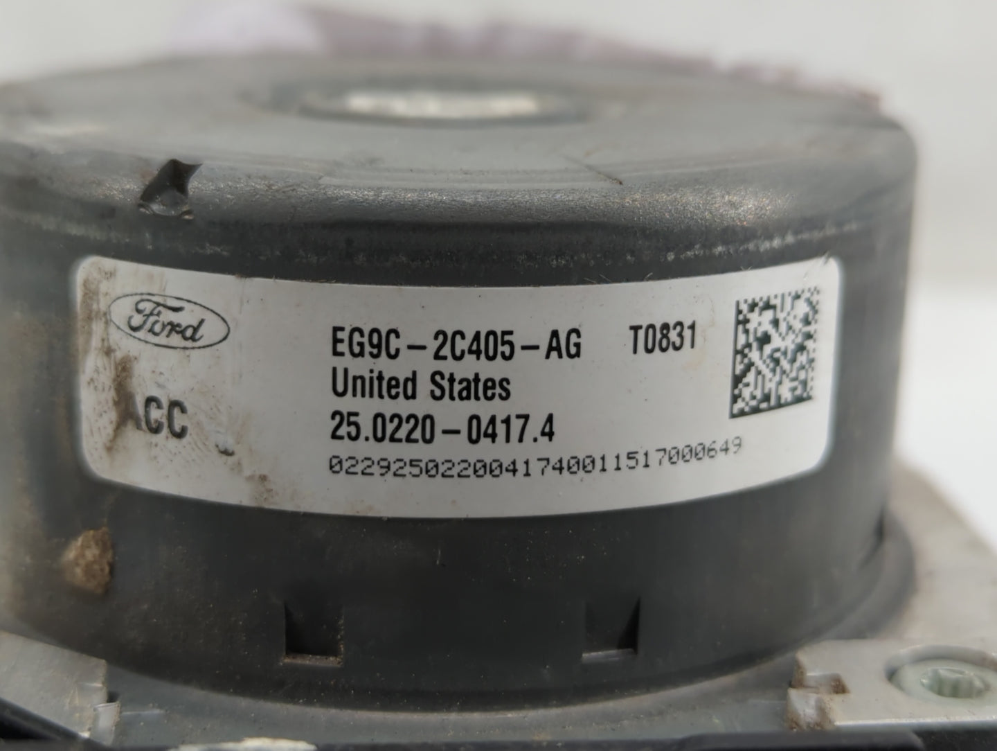 2014-2016 Ford Fusion ABS Pump Control Module Replacement P/N:EG9C-2C405-AG HG9C-2B373-AG, EG9C-2C405-AE Fits Fits 2014 2015