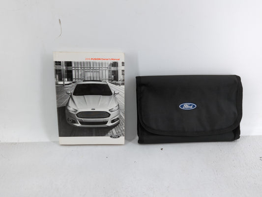 2016 Ford Fusion Owners Manual Book Guide OEM Used Auto Parts - Oemusedautoparts1.com