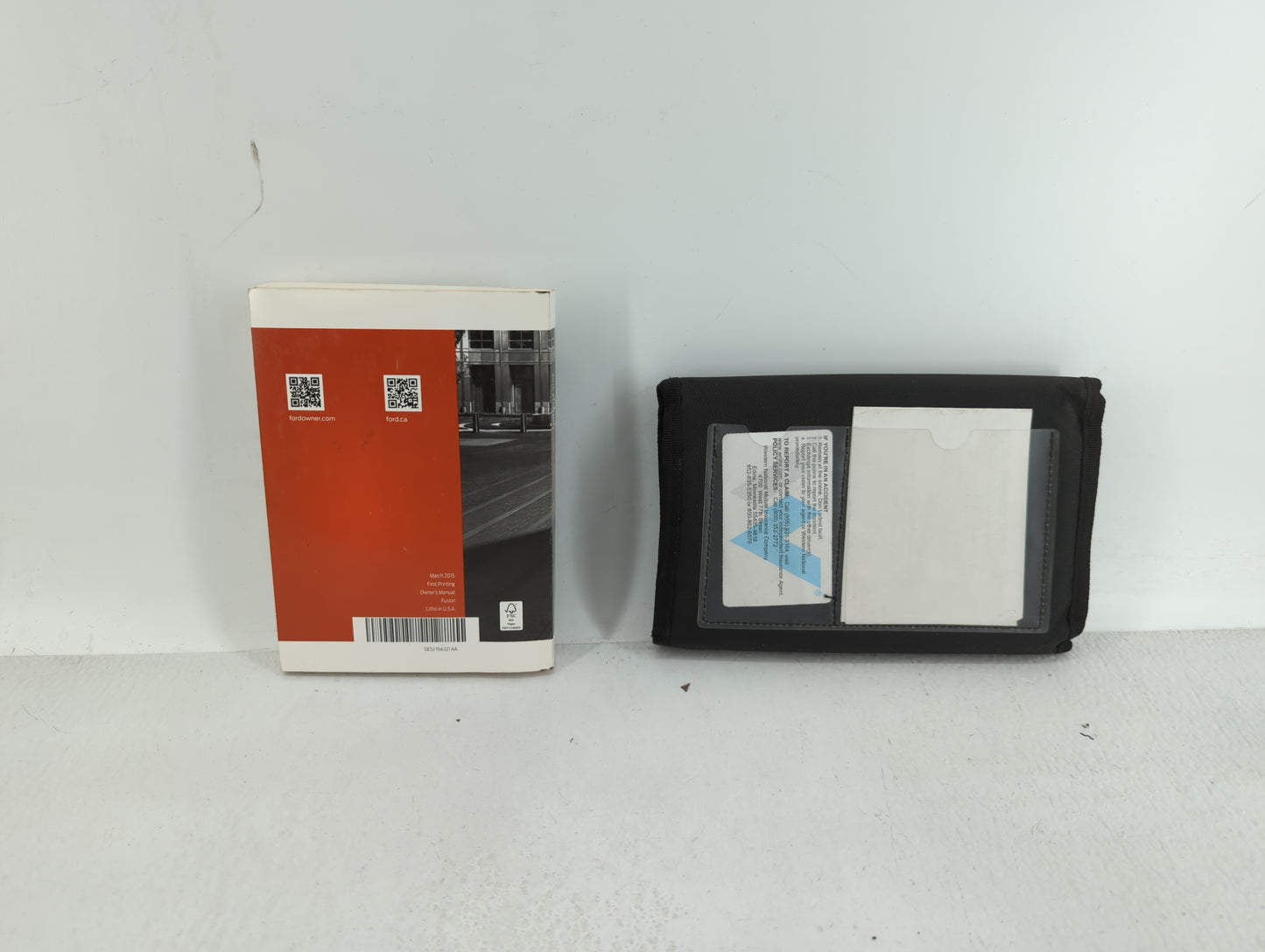 2016 Ford Fusion Owners Manual Book Guide OEM Used Auto Parts - Oemusedautoparts1.com