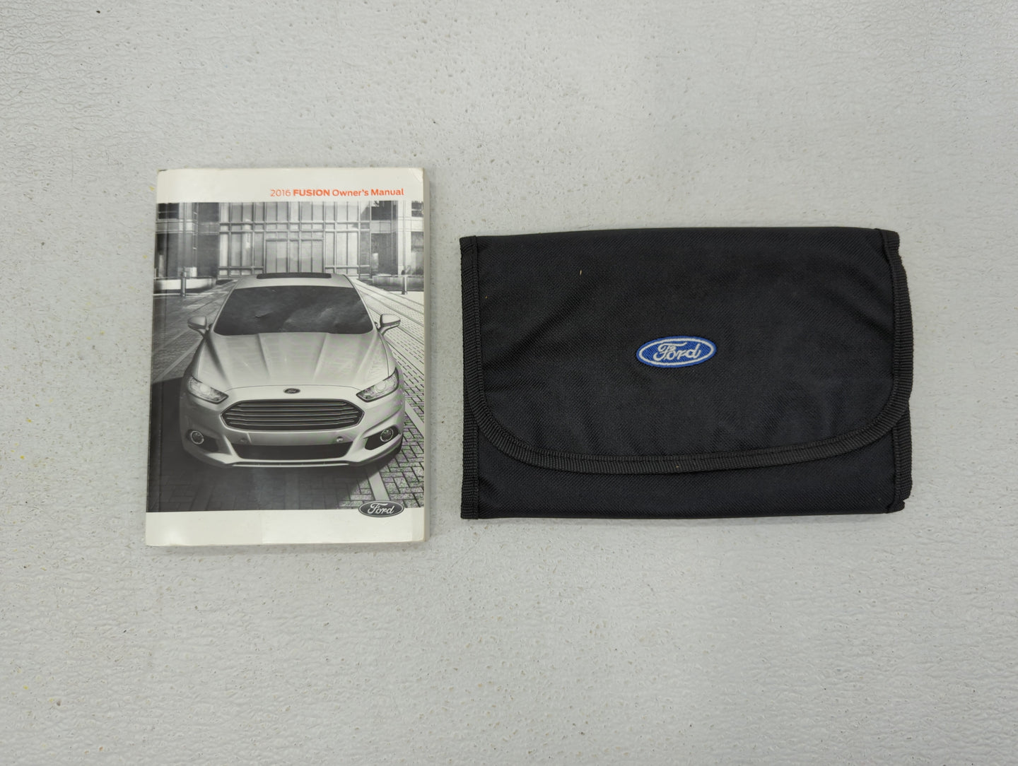 2016 Ford Fusion Owners Manual Book Guide OEM Used Auto Parts - Oemusedautoparts1.com