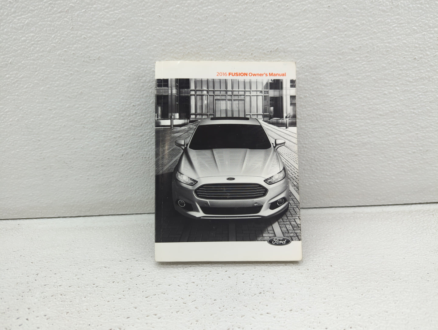 2016 Ford Fusion Owners Manual Book Guide OEM Used Auto Parts - Oemusedautoparts1.com