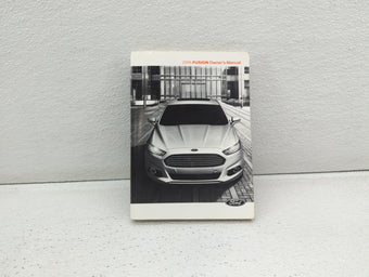 compare product 2016 Ford Fusion Owners Manual Book Guide OEM Used Auto Parts