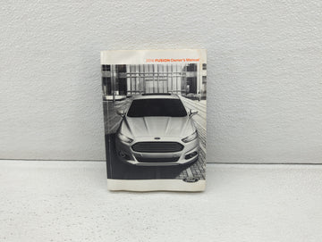 2016 Ford Fusion Owners Manual Book Guide OEM Used Auto Parts - Oemusedautoparts1.com