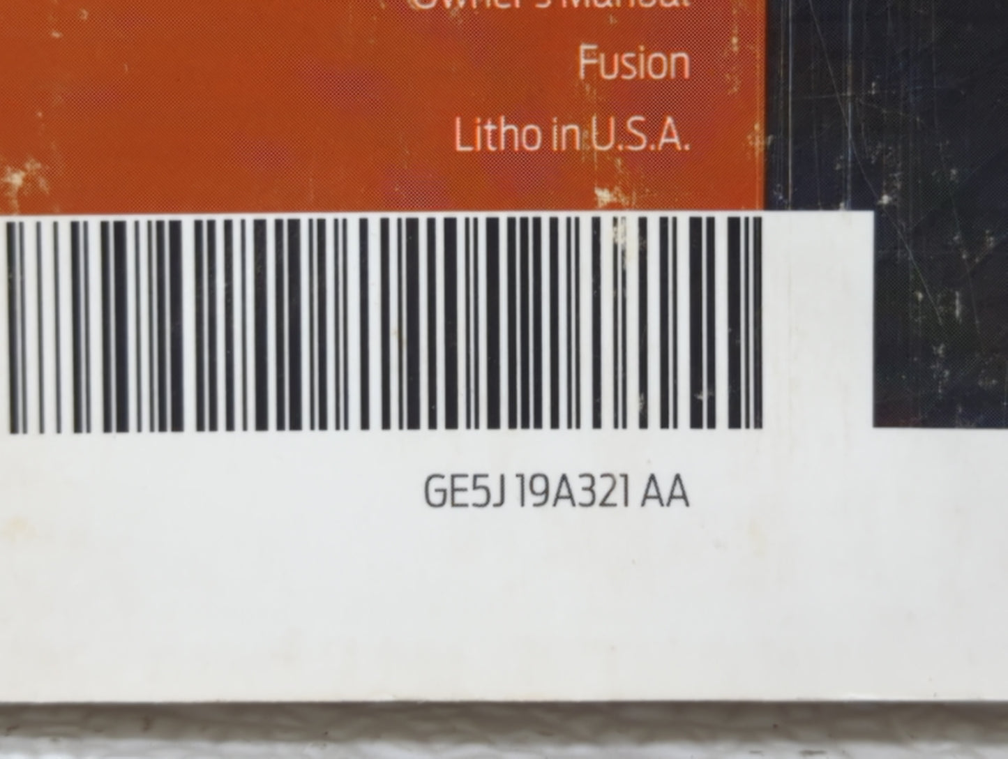 2016 Ford Fusion Owners Manual Book Guide OEM Used Auto Parts - Oemusedautoparts1.com