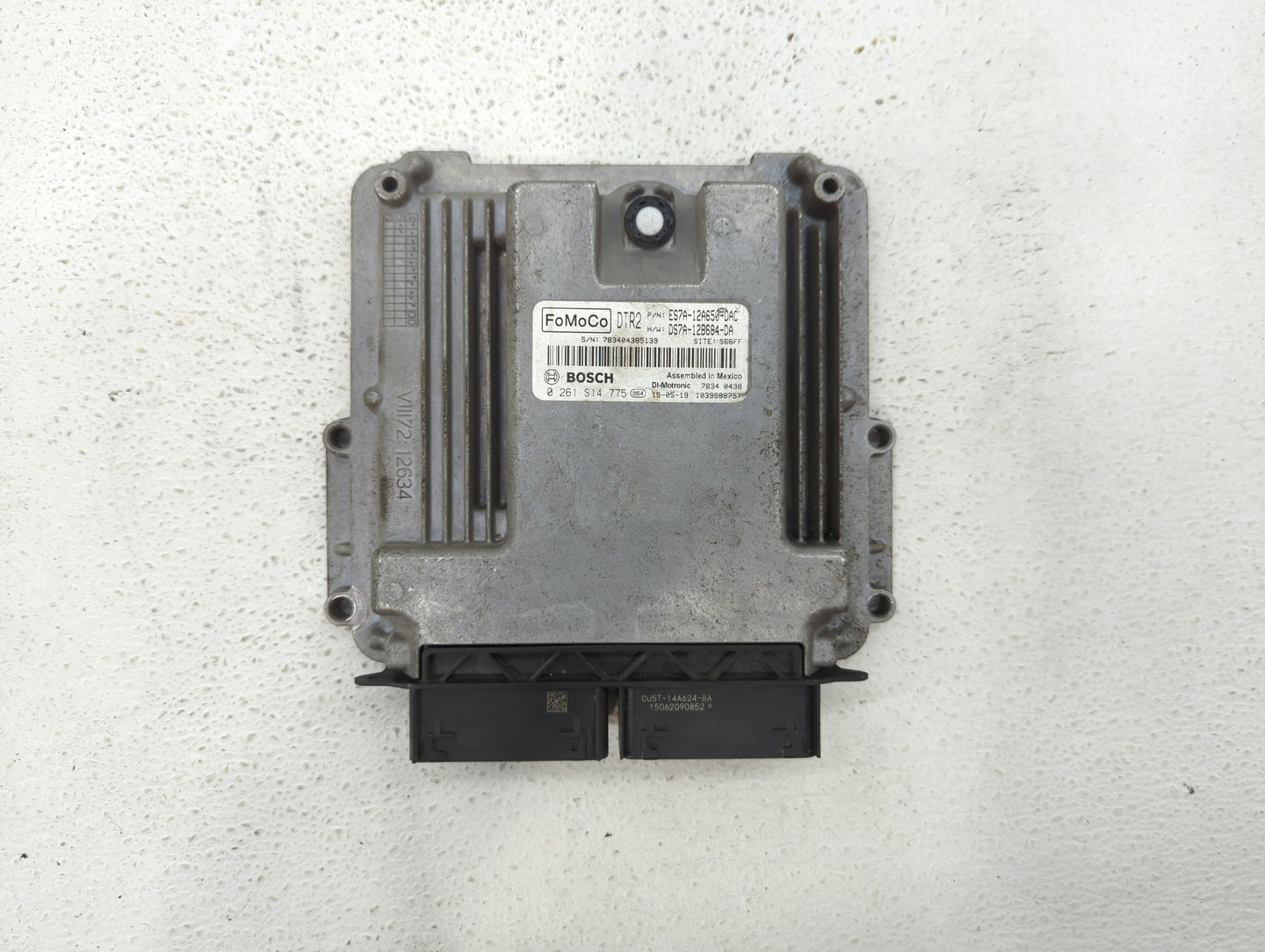 2014-2016 Ford Fusion PCM Engine Control Computer ECU ECM PCU OEM P/N:ES7A-12A650-DAC ES7A-12A650-CK Fits Fits 2014 2015 201