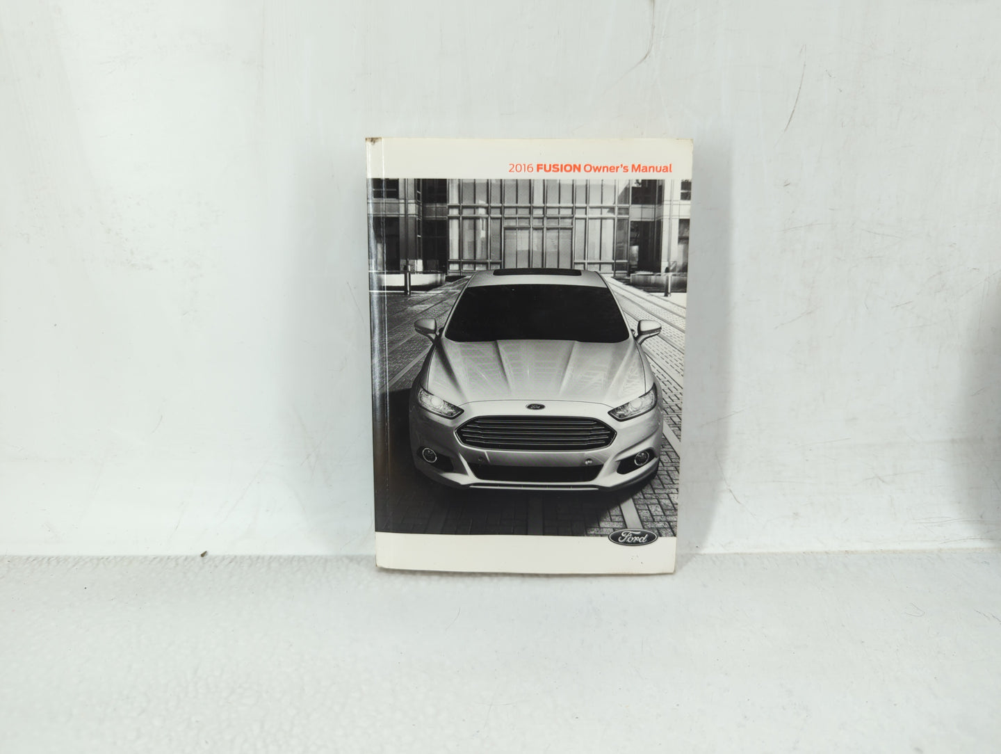 2016 Ford Fusion Owners Manual Book Guide OEM Used Auto Parts - Oemusedautoparts1.com
