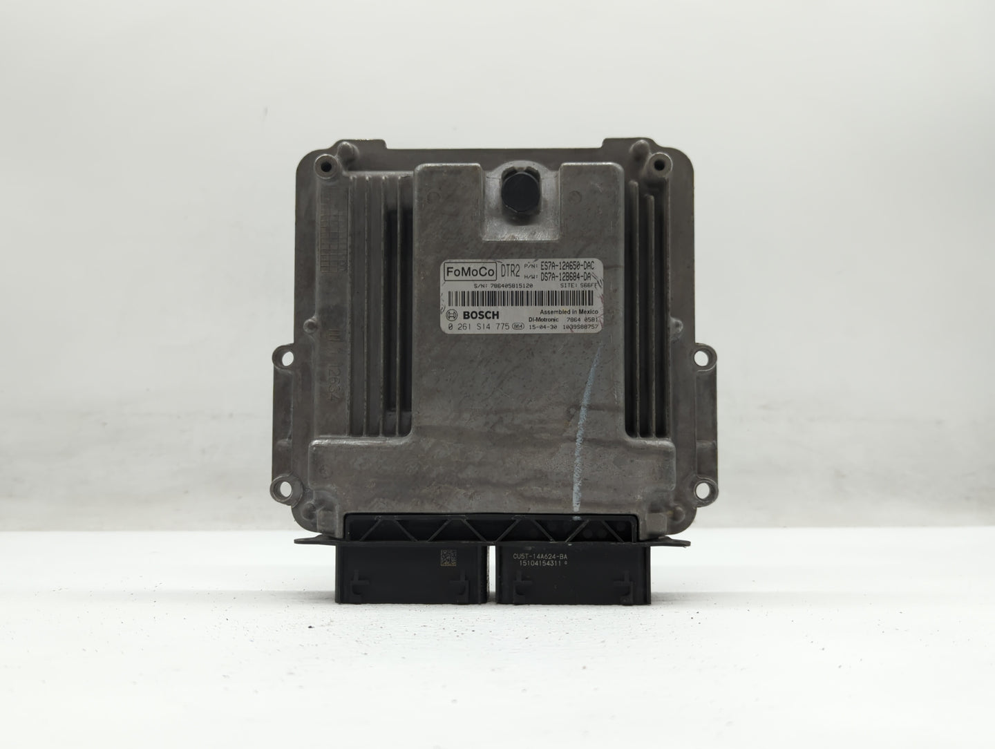 2014-2016 Ford Fusion PCM Engine Control Computer ECU ECM PCU OEM P/N:ES7A-12A650-DAC ES7A-12A650-CK Fits Fits 2014 2015 201