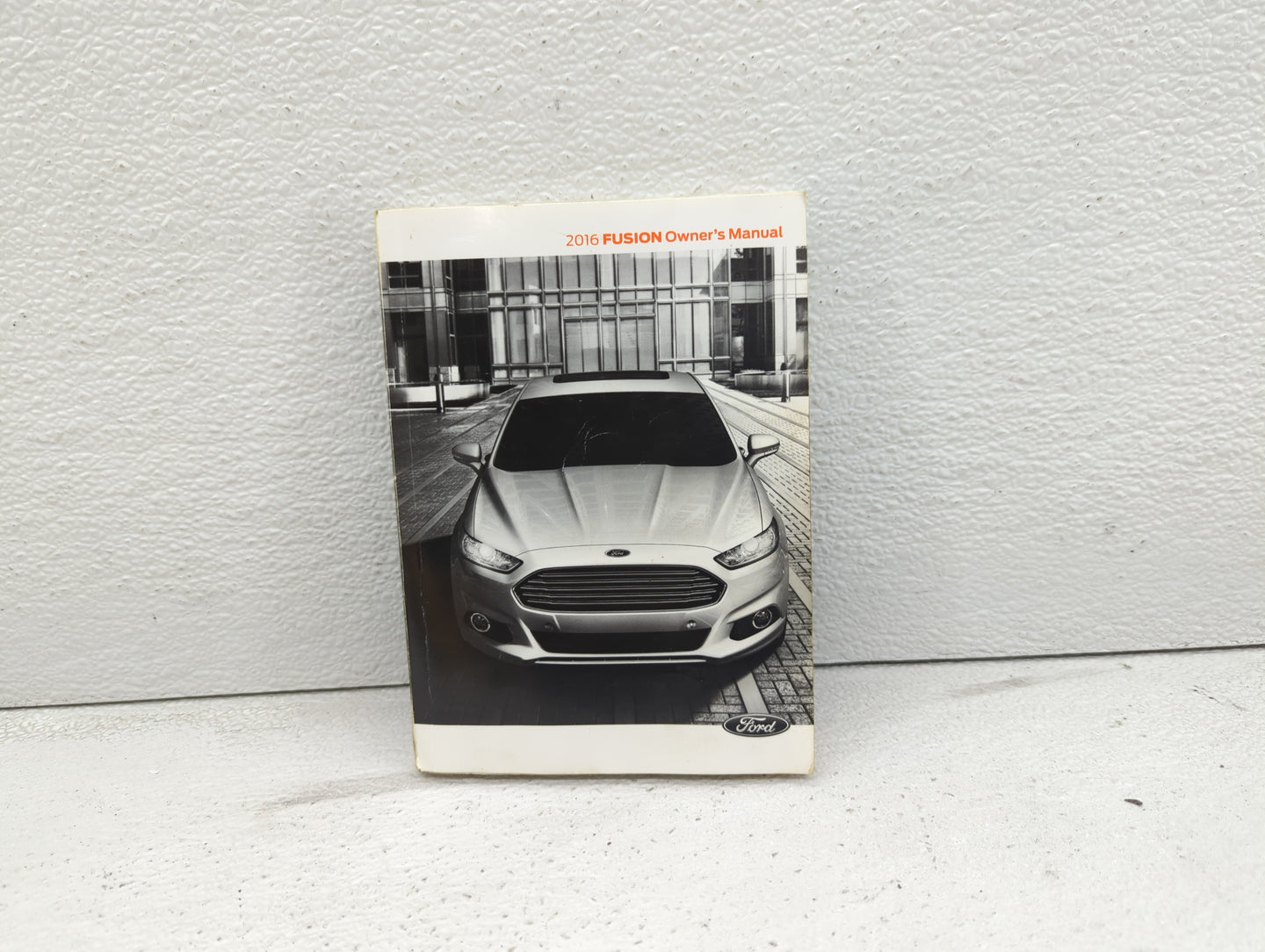 2016 Ford Fusion Owners Manual Book Guide OEM Used Auto Parts - Oemusedautoparts1.com
