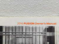2016 Ford Fusion Owners Manual Book Guide OEM Used Auto Parts - Oemusedautoparts1.com