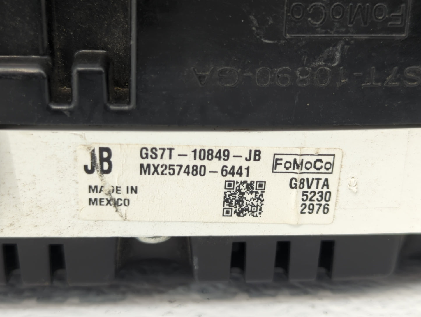 2016 Ford Fusion Instrument Cluster Speedometer Gauges P/N:HS7T-10849-JF GS7T-10849-JB Fits OEM Used Auto Parts - Oemusedaut