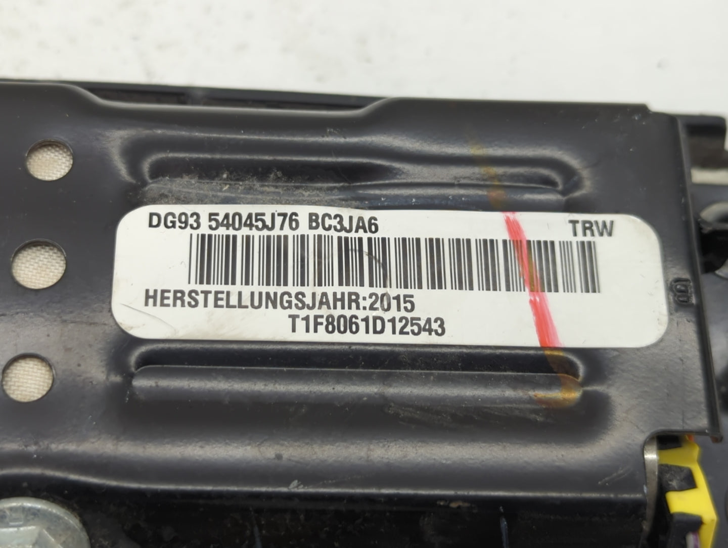 2013-2020 Ford Fusion Air Bag Passenger Right Knee OEM P/N:DG93 54045J76 BC3 DG93 54045J76 BD3 Fits OEM Used Auto Parts - Oe
