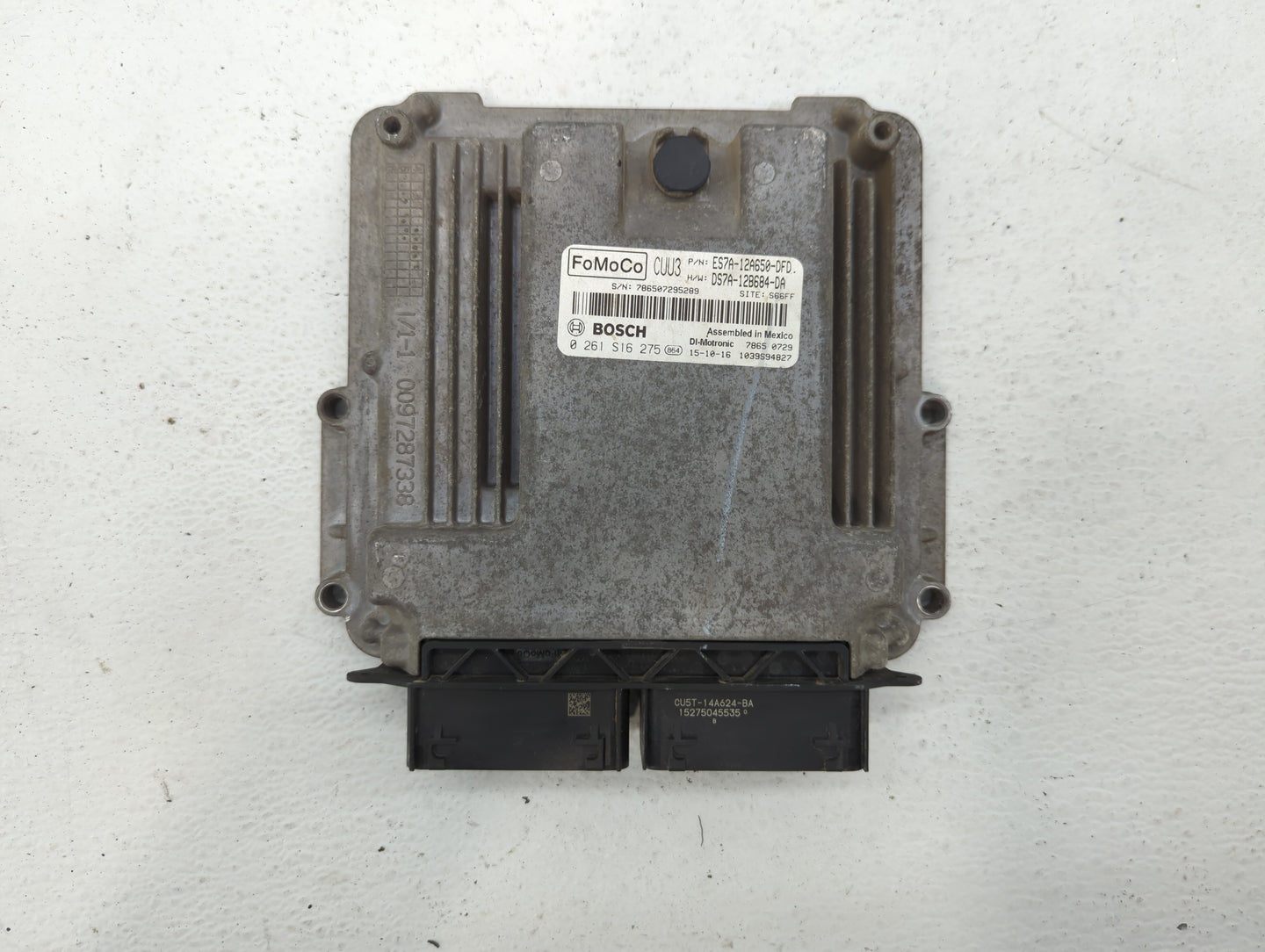 2014-2016 Ford Fusion PCM Engine Control Computer ECU ECM PCU OEM P/N:ES7A-12A650-DFD ES7A-12A650-CK Fits Fits 2014 2015 201