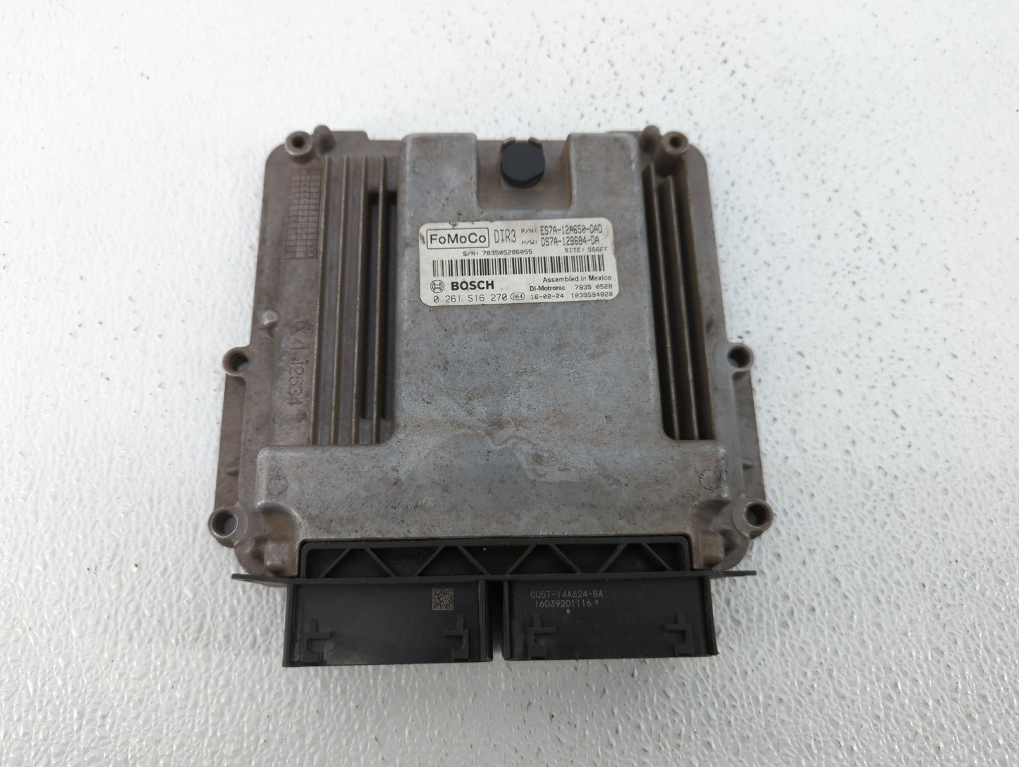 2014-2016 Ford Fusion PCM Engine Control Computer ECU ECM PCU OEM P/N:DS7A-12B684-DA ES7A-12A650-DAD Fits Fits 2014 2015 201