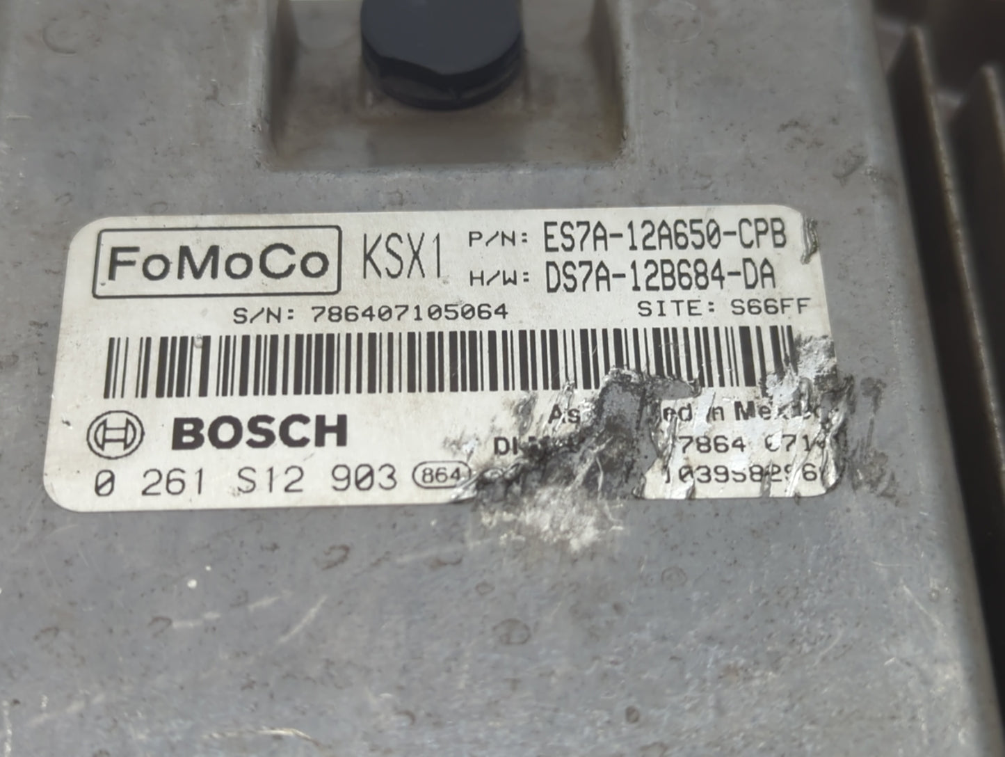 2014-2016 Ford Fusion PCM Engine Control Computer ECU ECM PCU OEM P/N:ES7A-12A650-CPB DS7A-12B684-DA Fits Fits 2014 2015 201