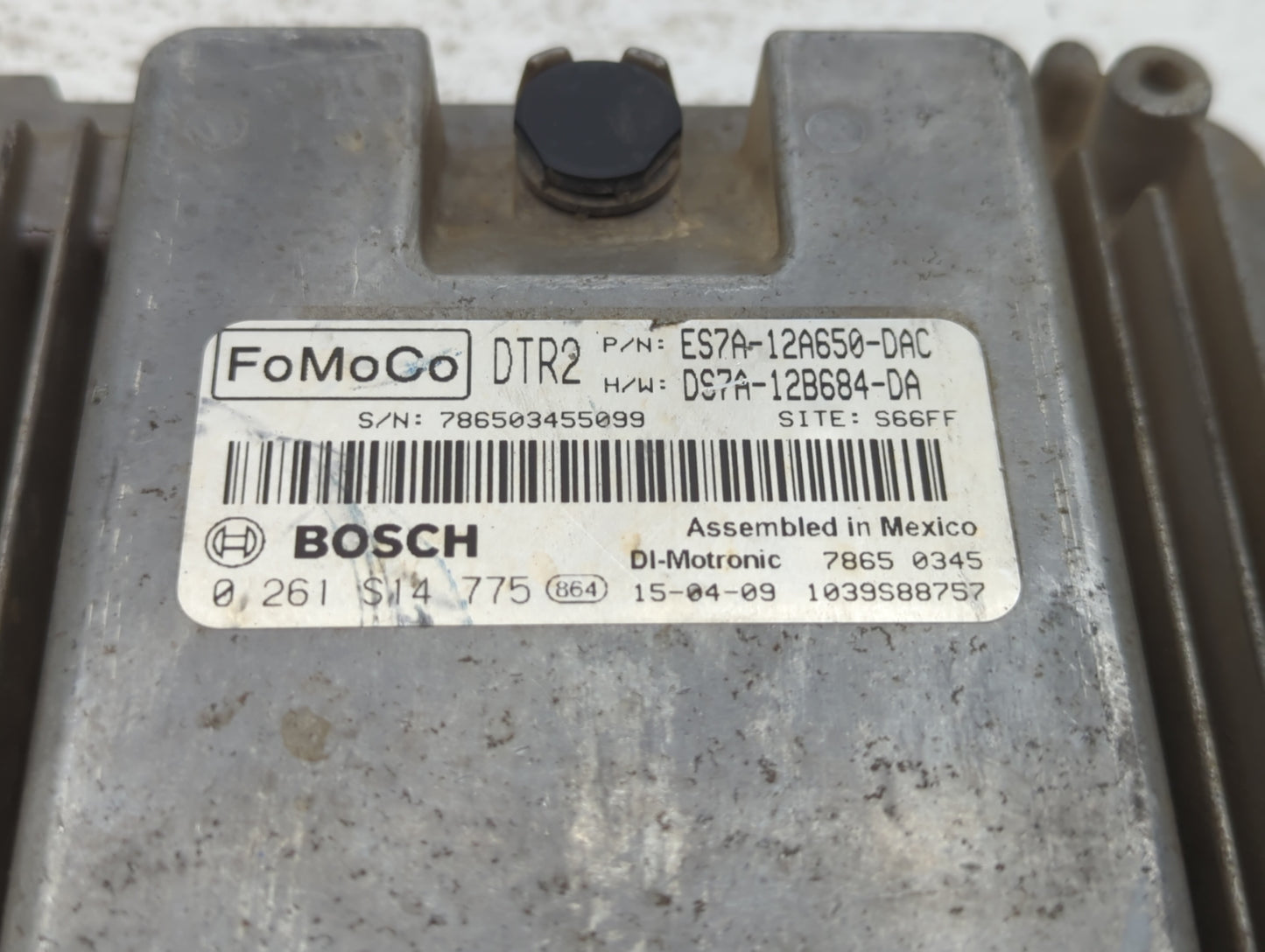 2014-2016 Ford Fusion PCM Engine Control Computer ECU ECM PCU OEM P/N:DS7A-12B684-DA ES7A-12A650-DAD Fits Fits 2014 2015 201