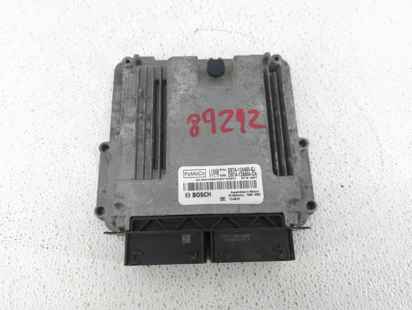 2014-2016 Ford Fusion PCM Engine Control Computer ECU ECM PCU OEM P/N:DS7A-12B684-DA ES7A-12A650-EJ Fits Fits 2014 2015 2016