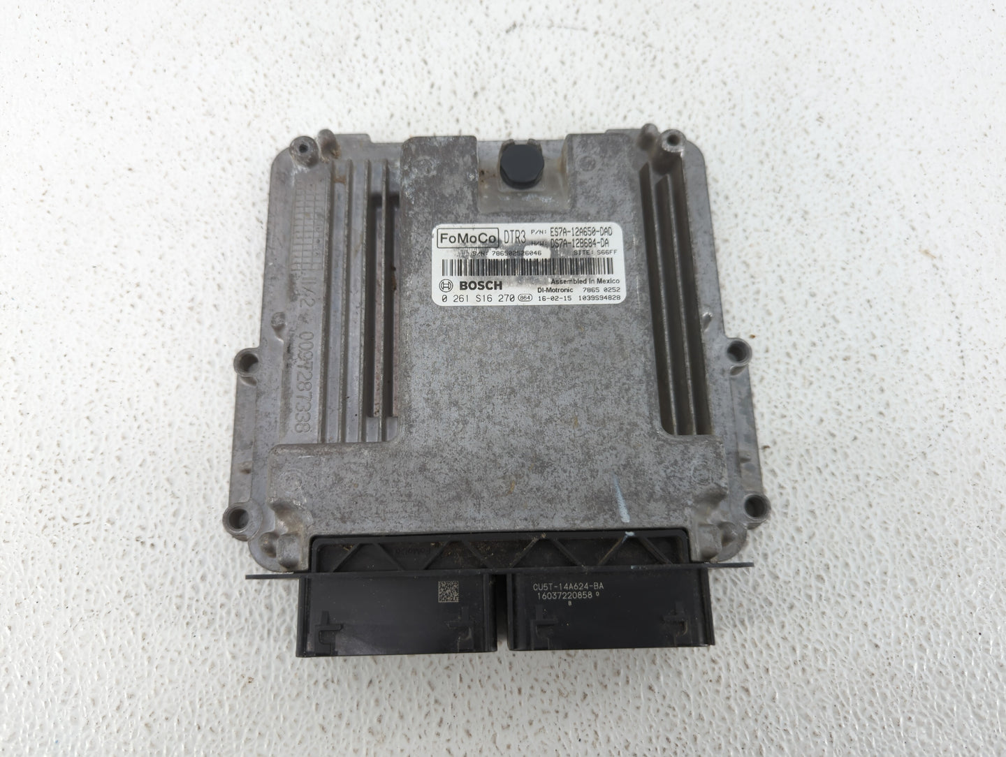 2014-2016 Ford Fusion PCM Engine Control Computer ECU ECM PCU OEM P/N:ES7A-12A650-DAD DS7A-12B684-DA Fits Fits 2014 2015 201