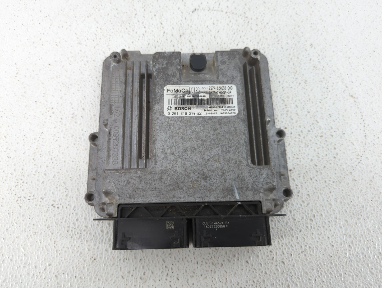 2014-2016 Ford Fusion PCM Engine Control Computer ECU ECM PCU OEM P/N:ES7A-12A650-DAD DS7A-12B684-DA Fits Fits 2014 2015 201
