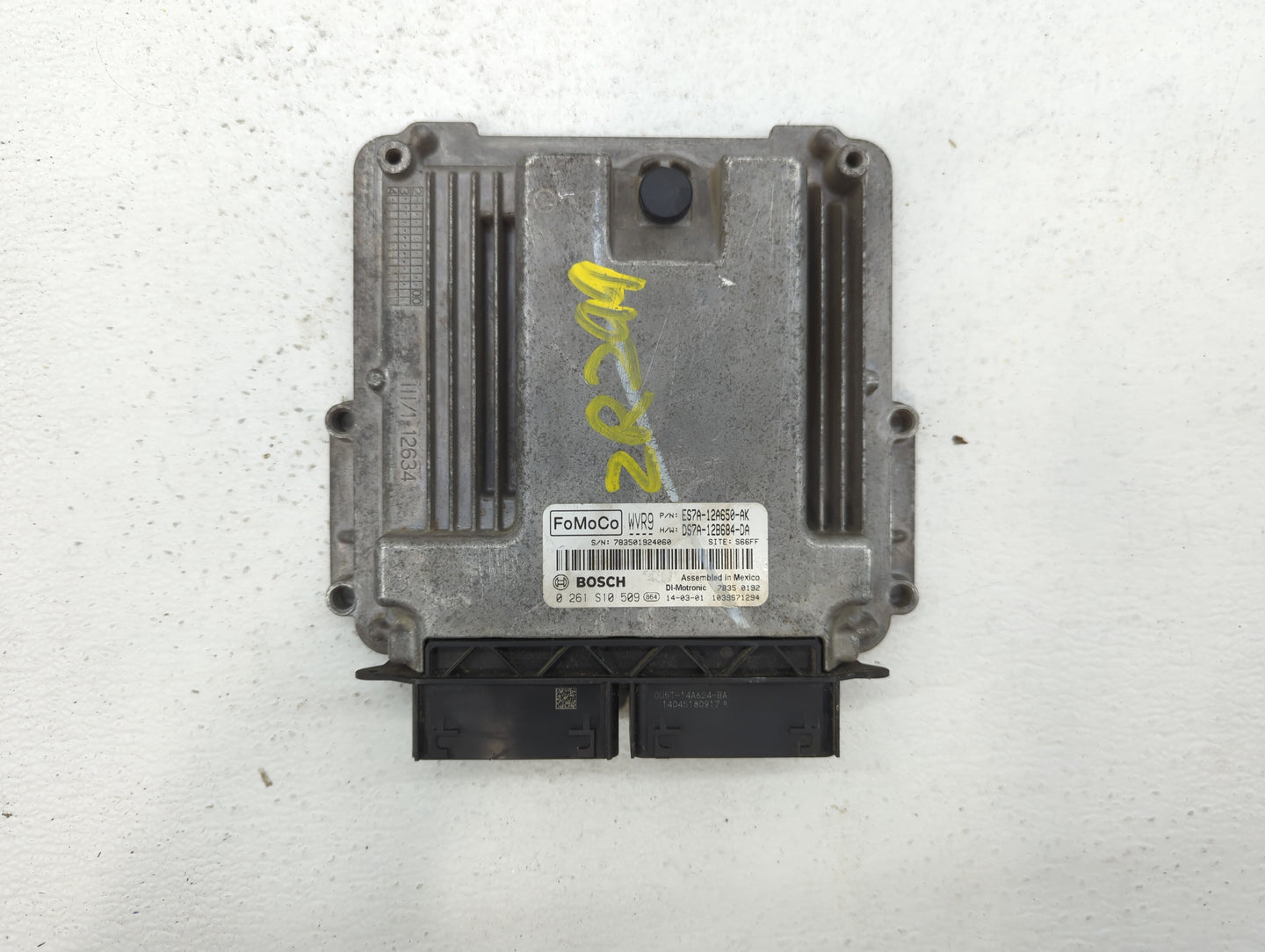 2014-2016 Ford Fusion PCM Engine Control Computer ECU ECM PCU OEM P/N:ES7A-12A650-AK ES7A-12A650-DAD Fits Fits 2014 2015 201