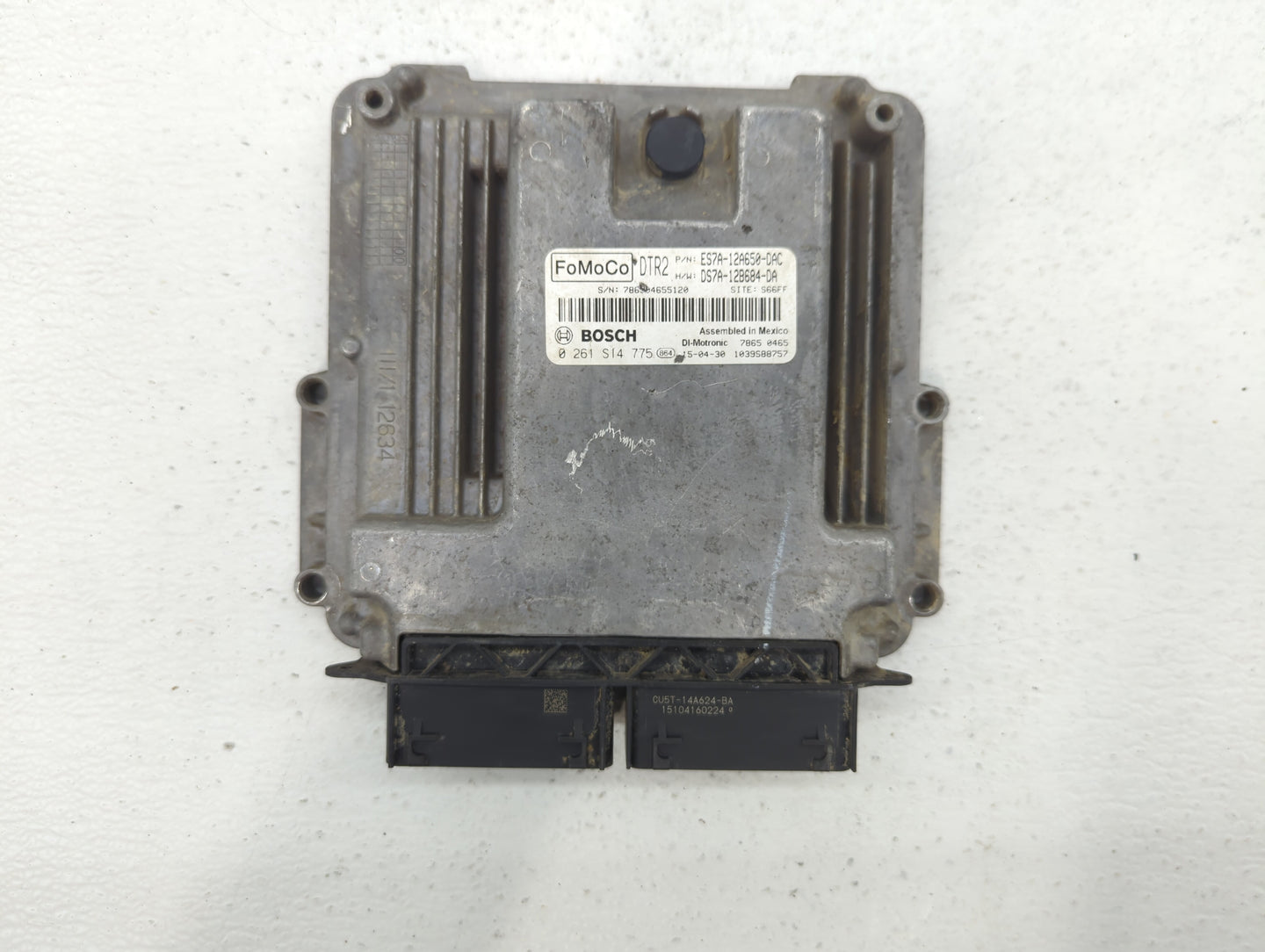 2014-2016 Ford Fusion PCM Engine Control Computer ECU ECM PCU OEM P/N:ES7A-12A650-DAC ES7A-12A650-DAD Fits Fits 2014 2015 20