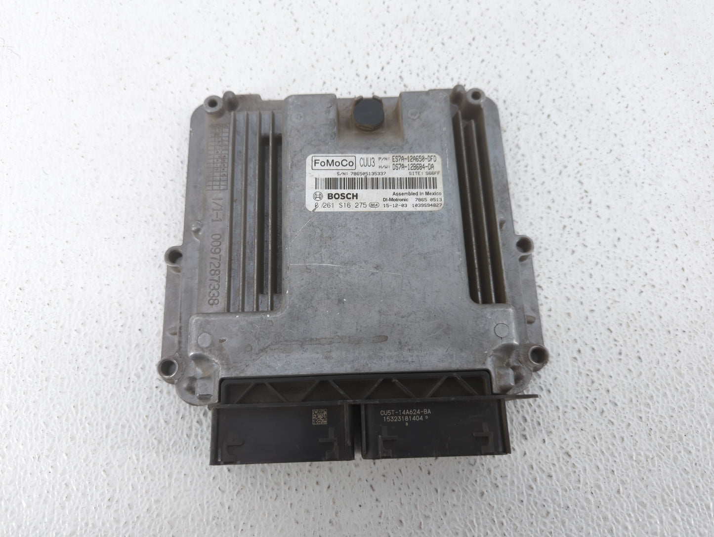 2014-2016 Ford Fusion PCM Engine Control Computer ECU ECM PCU OEM P/N:ES7A-12A650-DAC ES7A-12A650-DAD Fits Fits 2014 2015 20