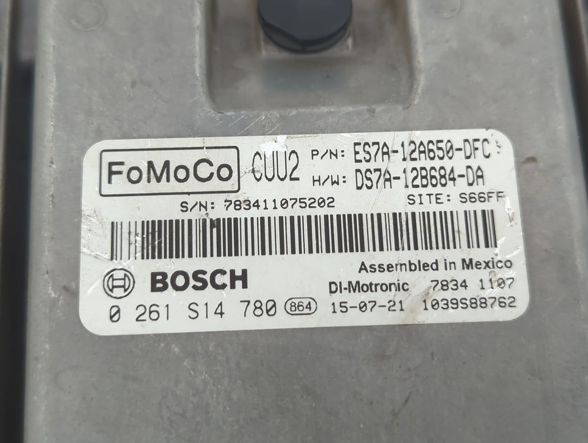 2014-2016 Ford Fusion PCM Engine Control Computer ECU ECM PCU OEM P/N:ES7A-12A650-DFC ES7A-12A650-DAC Fits 2014 2015 2016 OE