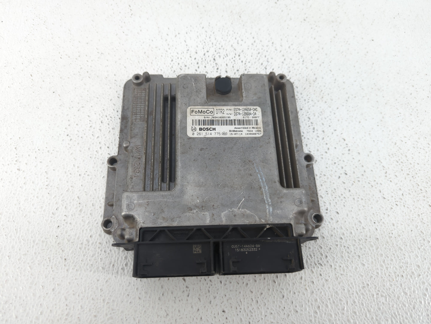 2014-2016 Ford Fusion PCM Engine Control Computer ECU ECM PCU OEM P/N:ES7A-12A650-DAC ES7A-12A650-DAD Fits Fits 2014 2015 20