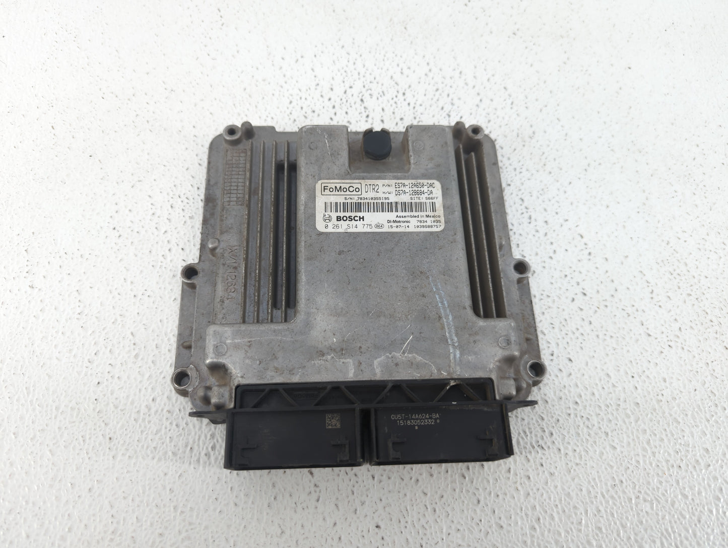 2014-2016 Ford Fusion PCM Engine Control Computer ECU ECM PCU OEM P/N:ES7A-12A650-DAC ES7A-12A650-DAD Fits Fits 2014 2015 20