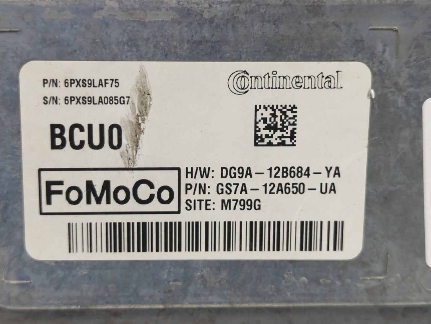 2014-2016 Ford Fusion PCM Engine Control Computer ECU ECM PCU OEM P/N:DG9A-12B684-YA Fits Fits 2014 2015 2016 OEM Used Auto 